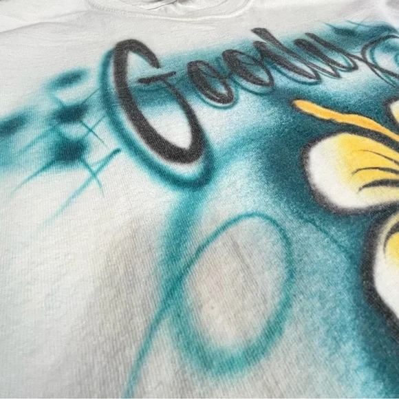 Airbrushed Gildan Tshirt - Mens Large Womens XL - Picture 2 of 7